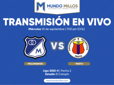 Millonarios vs Pasto 2025-II