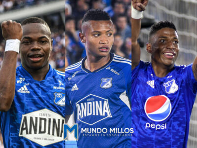 Andrés Gómez, Óscar Cortés y Emerson Rodríguez