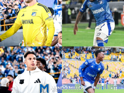 Jugadores que salen de Millonarios para 2026-II