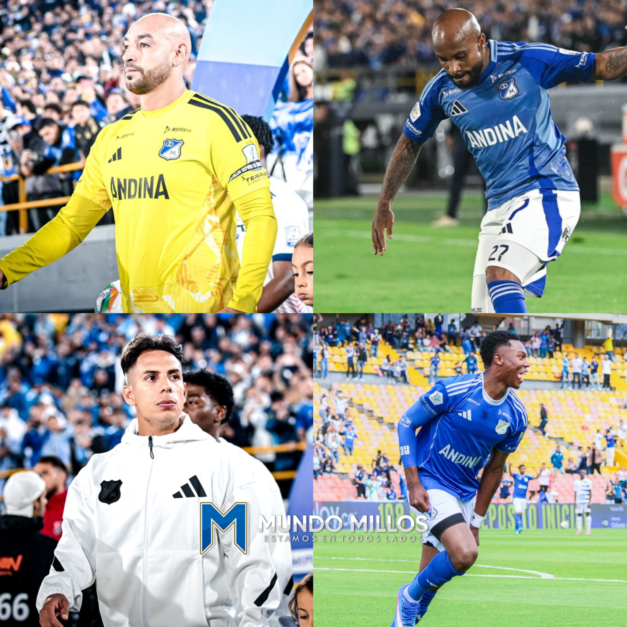 Jugadores que salen de Millonarios para 2026-II
