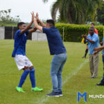 Celebración del gol de Millonarios Sub17 en Cali Millonarios Sub17